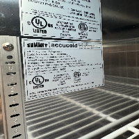 Summit Stainless Steel Refrigerator image 1